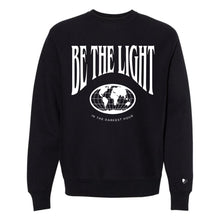 Load image into Gallery viewer, BE THE LIGHT CREW NECK