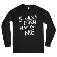 Load image into Gallery viewer, HALF OF ME LS TEE (BLACK)