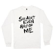 Load image into Gallery viewer, HALF OF ME LS TEE (WHITE)