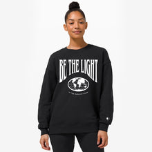 Load image into Gallery viewer, BE THE LIGHT CREW NECK